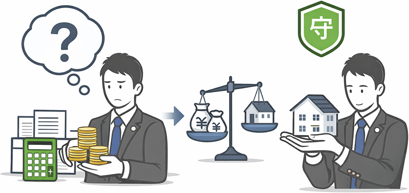 借金が見えない時の相続整理 (正式名称:限定承認)